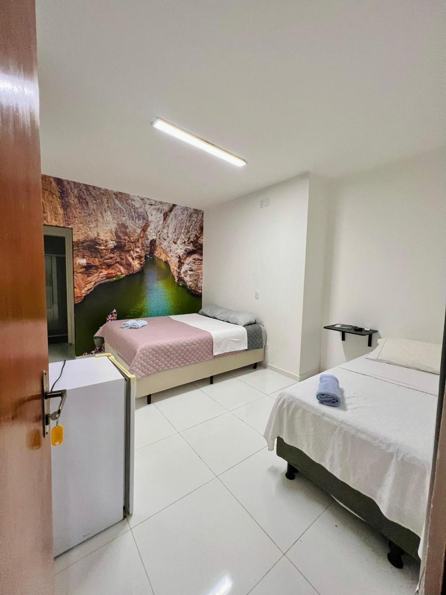 Pelo Sertao Hostel Піраняс Екстер'єр фото